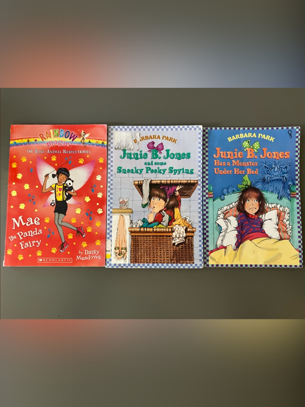 Barbara Park Junie B. Jones Book Set - Blue and White Covers